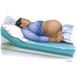 Pregnant Woman Lying Down