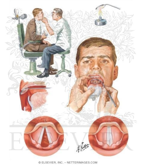 Examination of the Larynx