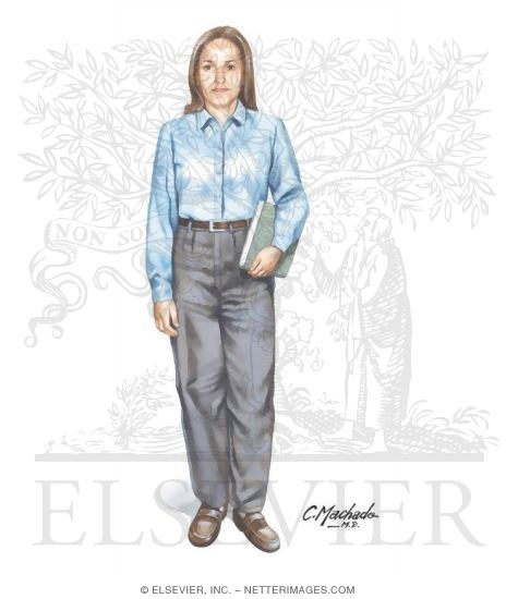 Woman with Book