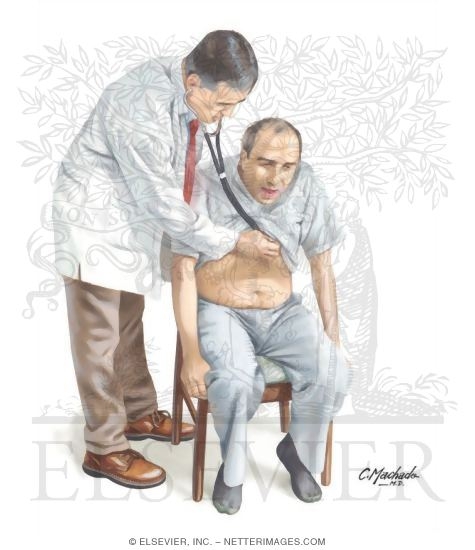 Physical Examination: Left-Sided Cardiac Heart Failure
