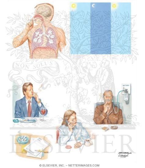 Watermarked preview of unlabeled image: Characteristics of Nicotine Use