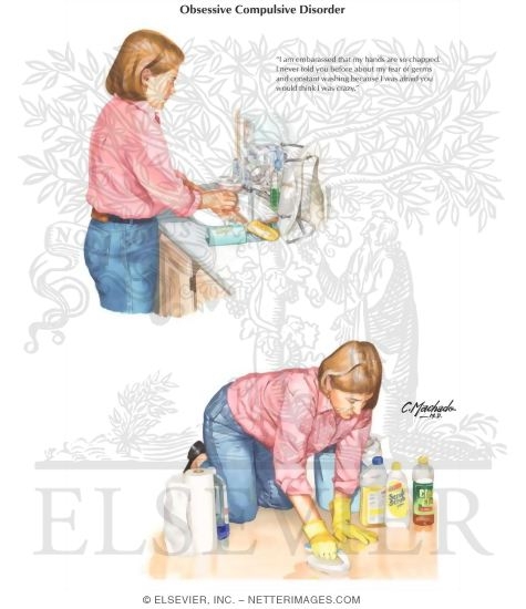 Watermarked preview of labeled image: Obsessive Compulsive Disorder (OCD)