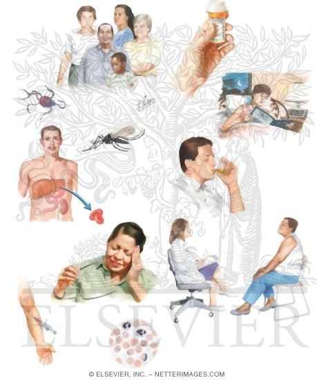 Watermarked preview of unlabeled image: Managing Malaria