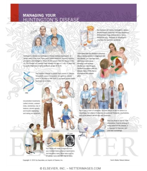 Watermarked preview of labeled image: Managing Your Huntington's Disease