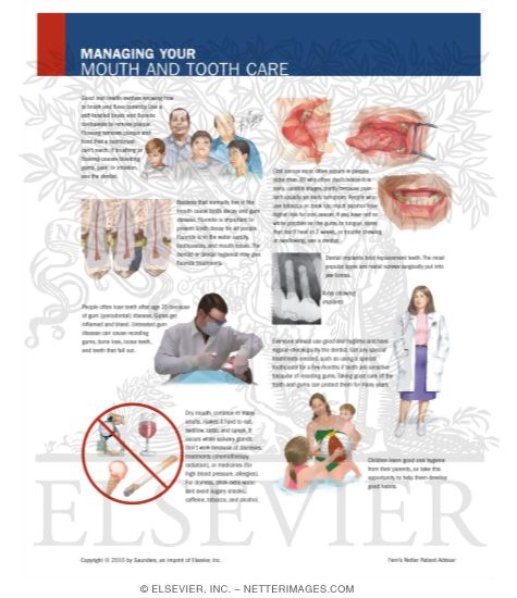 Watermarked preview of labeled image: Managing Your Mouth and Tooth Care