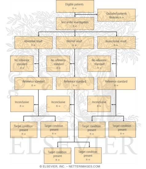 Watermarked preview of unlabeled image: Flow Chart of a Recommended Sequence of Carrying Out a Study of Diagnostic Accuracy