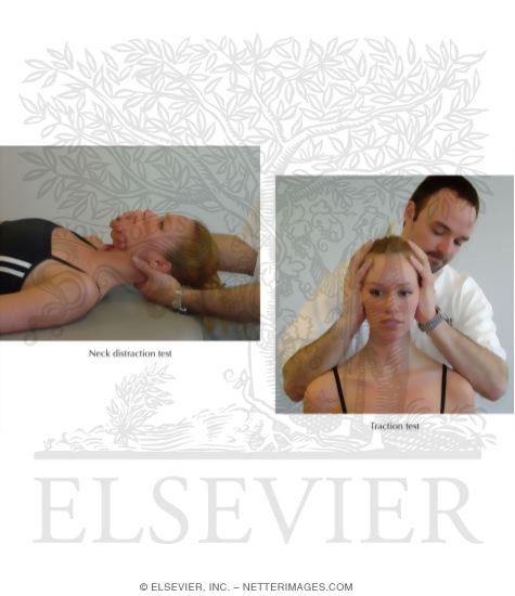 Neck Distraction and Traction Tests