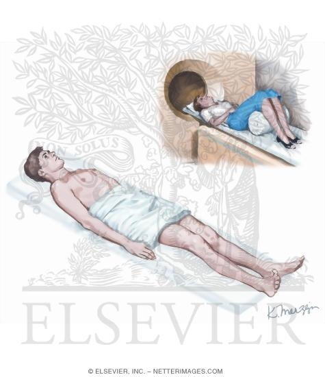 Watermarked preview of unlabeled image: Roentgenologic Examination of Lungs