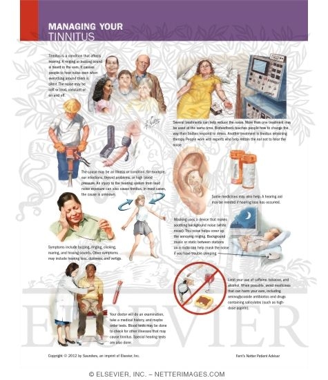 Watermarked preview of labeled image: Managing Your Tinnitus