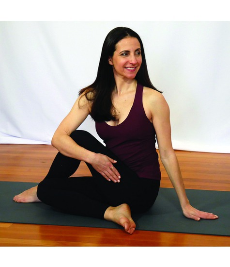 Yoga Half Lord of the Fishes Pose (Ardha Matsyendrasana)